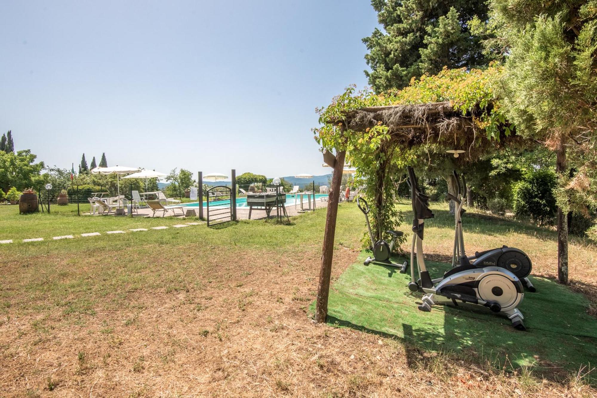 Poggio Primo - Trilocale Etrusco Villa Castiglion Fibocchi Eksteriør bilde