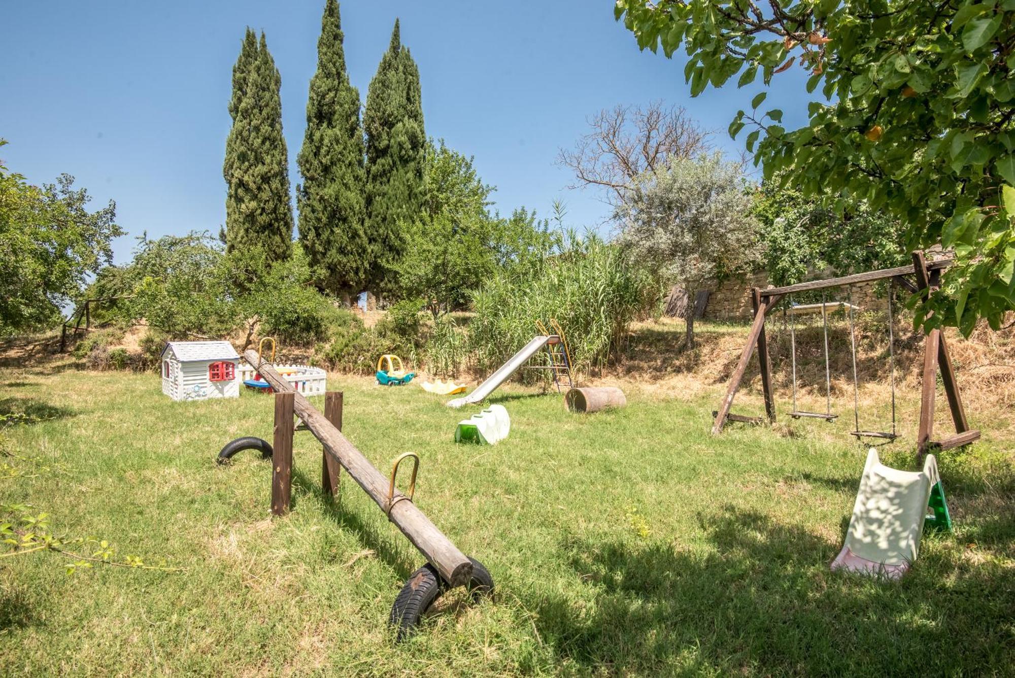 Poggio Primo - Trilocale Etrusco Villa Castiglion Fibocchi Eksteriør bilde