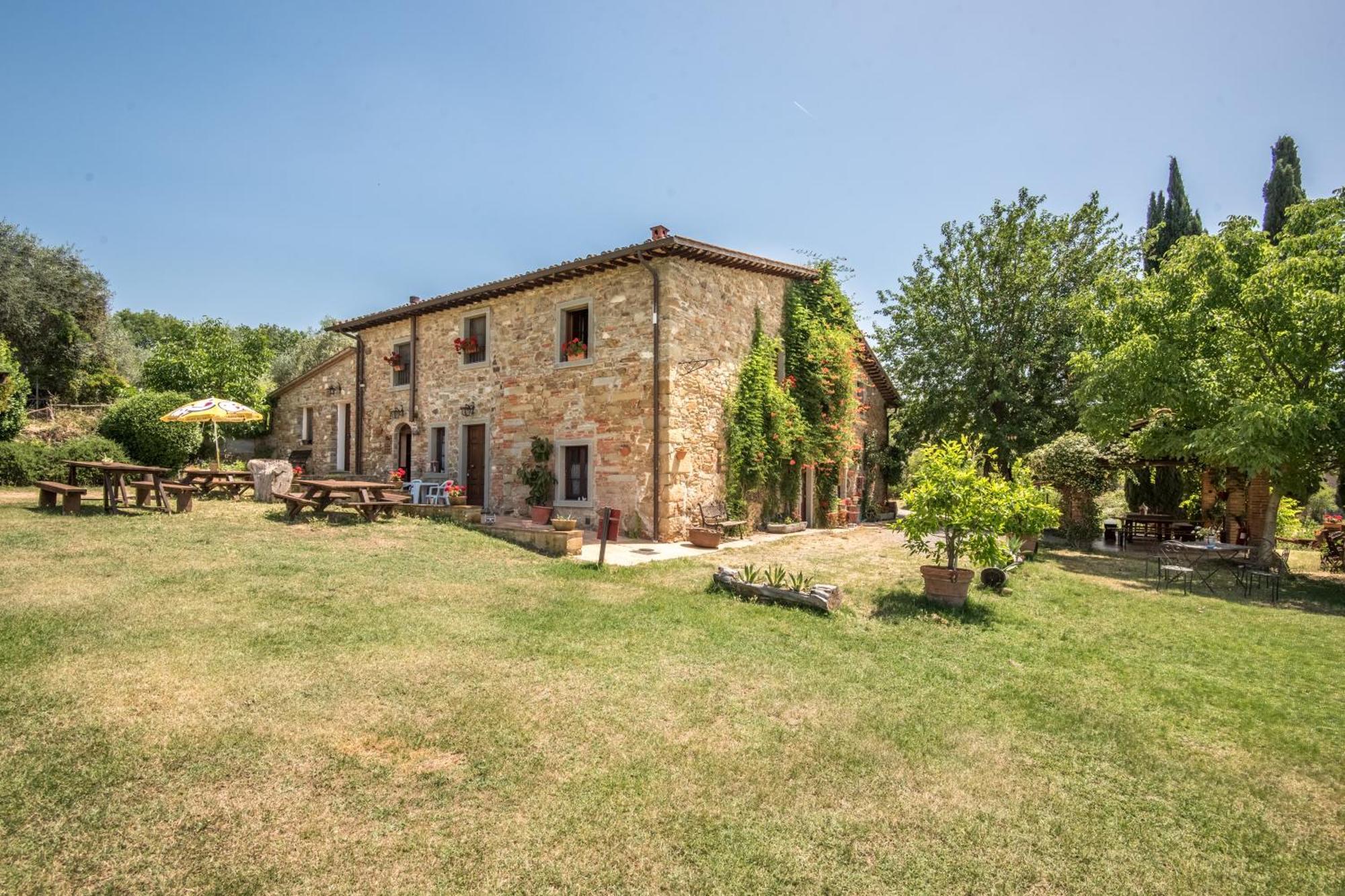 Poggio Primo - Trilocale Etrusco Villa Castiglion Fibocchi Eksteriør bilde