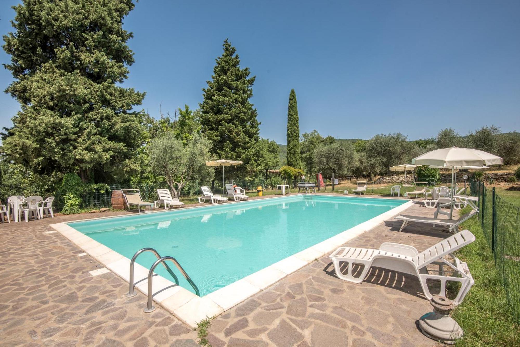 Poggio Primo - Trilocale Etrusco Villa Castiglion Fibocchi Eksteriør bilde