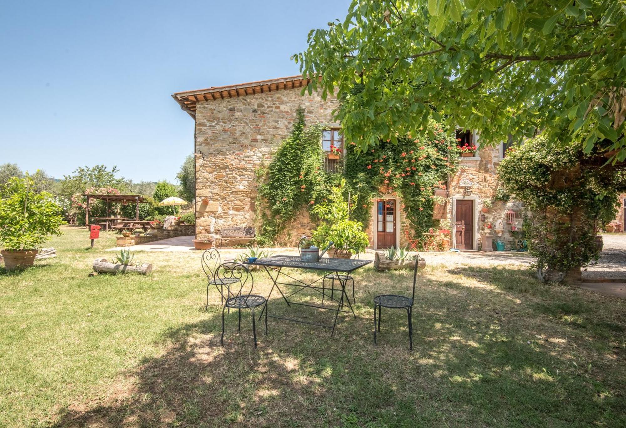Poggio Primo - Trilocale Etrusco Villa Castiglion Fibocchi Eksteriør bilde